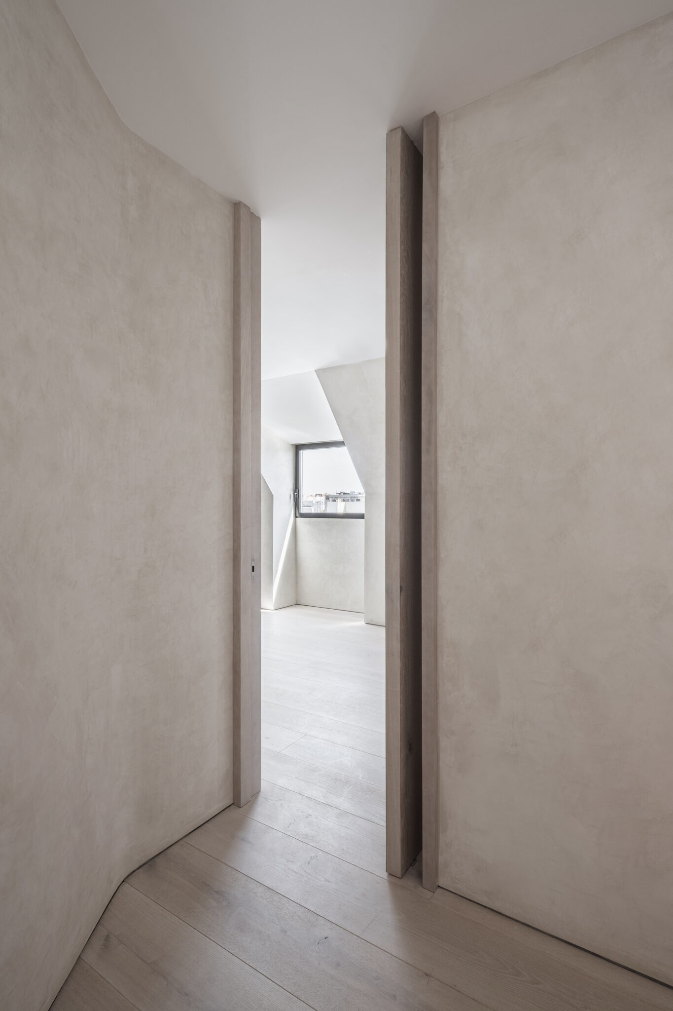 OOAA MADRID REFORMA PISO MADERA MINIMALISMO