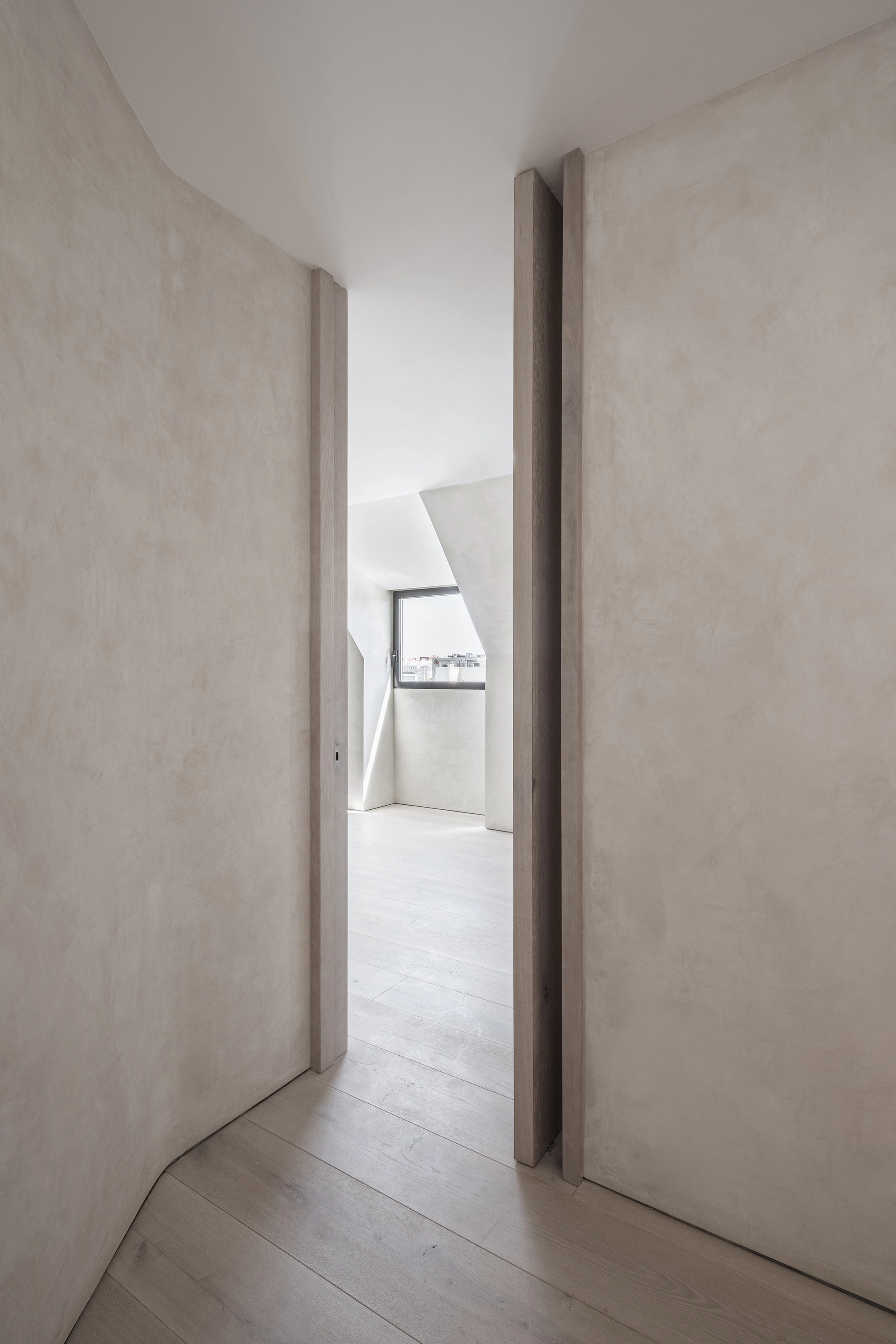 OOAA MADRID REFORMA PISO MADERA MINIMALISMO